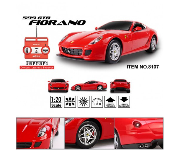 Радиоуправляемая машина Ferrari 599 GTB Fiorano 1:20 - 8107