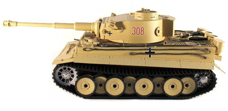 Радиоуправляемый танк Taigen German Tiger 1:16- 2.4GHz- TG3818-1A
