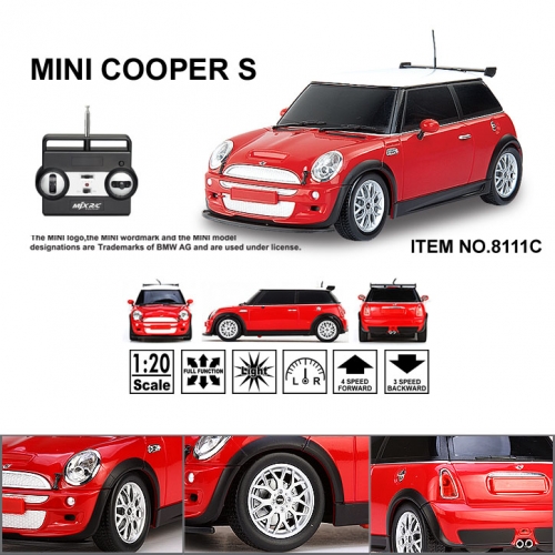 Радиоуправляемый автомобиль MJX Mini Cooper S Red 1:20 - 8111C