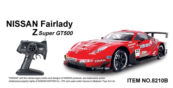 Радиоуправляемый автомобиль MJX Nissan Fairlady Z Super GT500 #12 1:10. Артикул 8210B