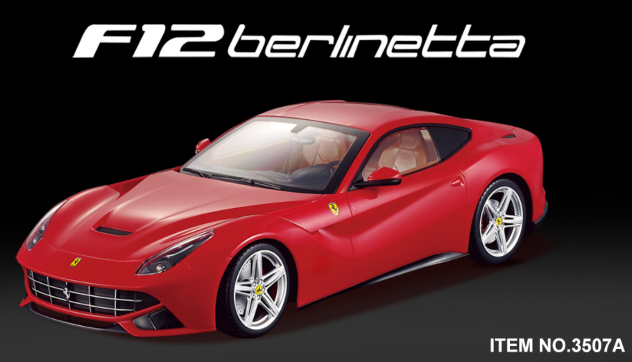 Радиоуправляемая машина MJX Ferrari F12 Berlinetta, гироруль 2.4G - 3507A