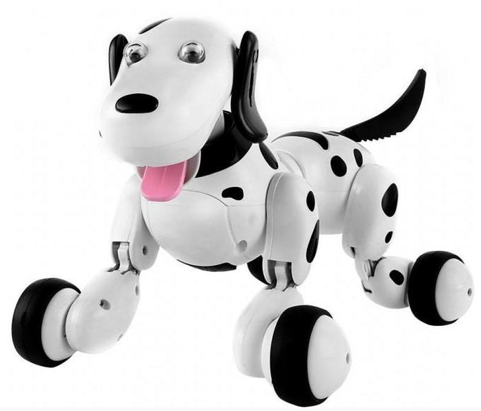 Радиоуправляемая робот-собака HappyCow Smart Dog 2.4G (черная) 777-338