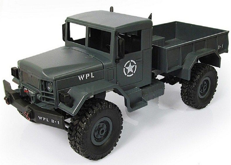 Радиоуправляемый военный грузовик WPL B14 1/16- 2.4G RTR - B14GR 