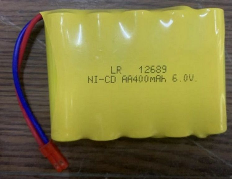 Аккумулятор Ni-Cd 400mAh 6.0V для Huina HN1510, HN1520, HN1530, HN1540, HN1586 - HNB-80061 