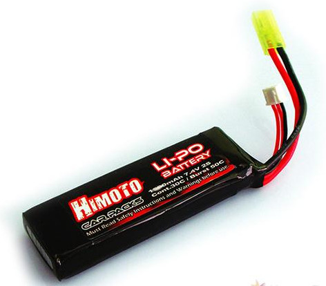 Аккумулятор Himoto CarPacs LiPo 7.4V, 1500mAh, 2S, 25C