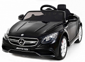 Детский электромобиль Mercedes Benz S63 LUXURY 2.4G - Black - HL169-LUX-B