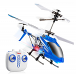 Радиоуправляемый вертолет Syma S107H Blue, барометр 2.4G RTF